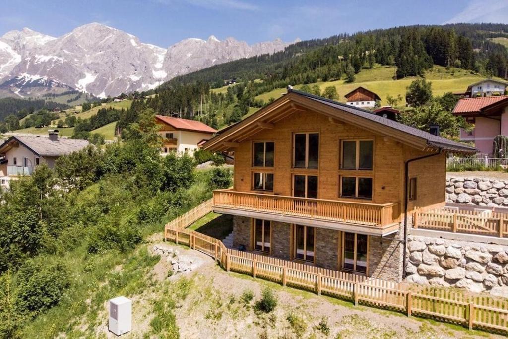 Chalet Ausblicklodge Mühlbach am Hochkönig エクステリア 写真
