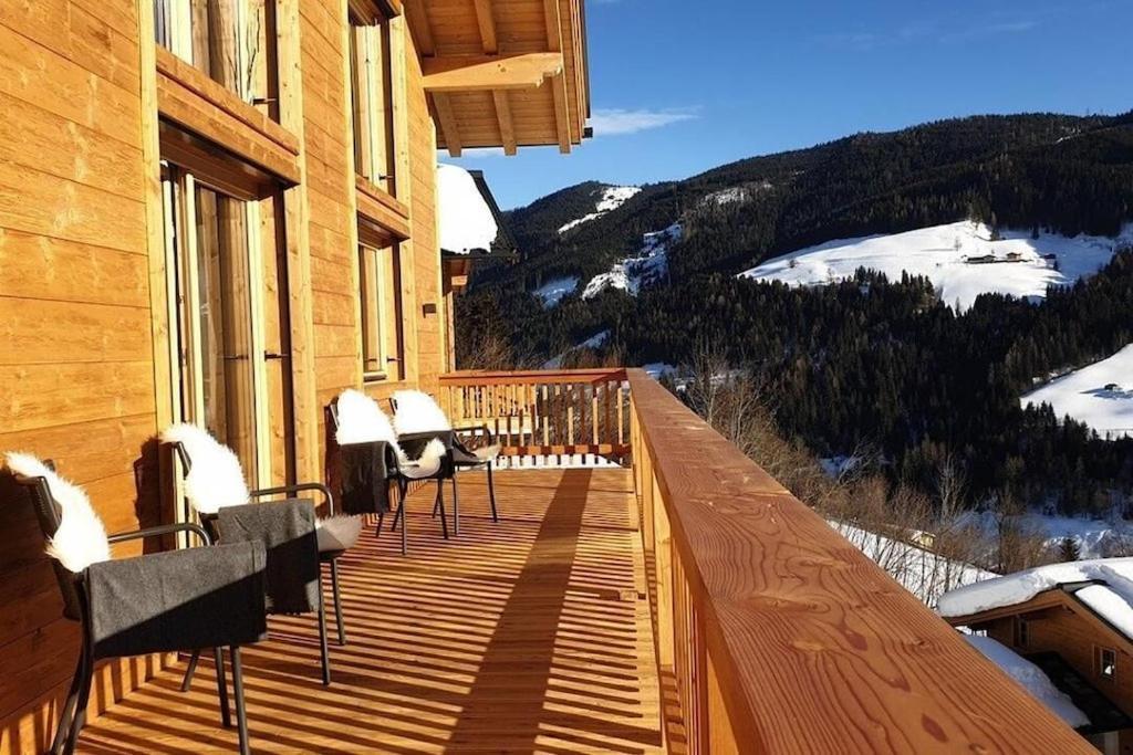Chalet Ausblicklodge Mühlbach am Hochkönig エクステリア 写真